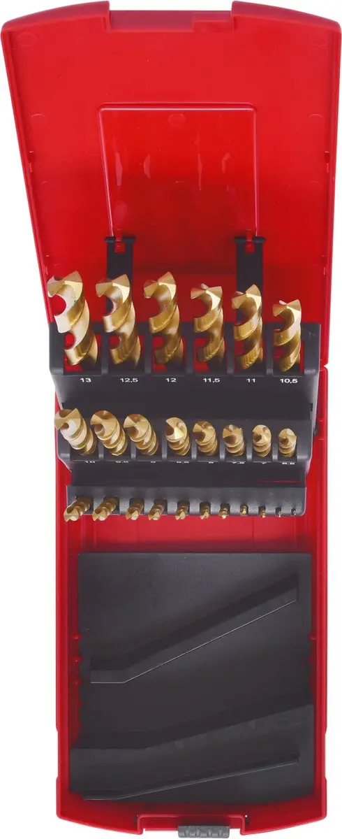 KS Tools 330.4623 HSS TiN Spiraalboorset - 25 Stuks - afbeelding 3 van 6