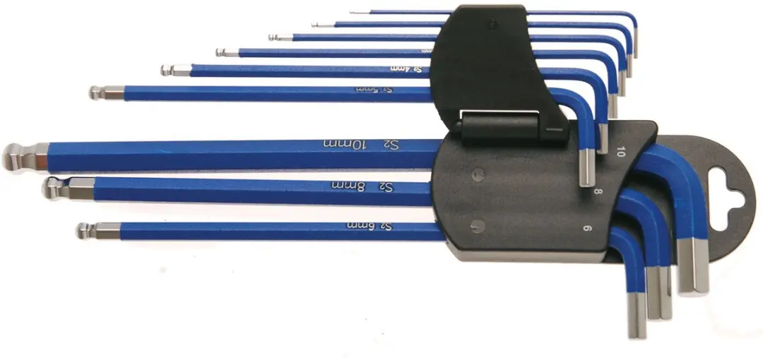 BGS technic Inbussleutelset 9-delig - 1,5-10mm - afbeelding 3 van 6