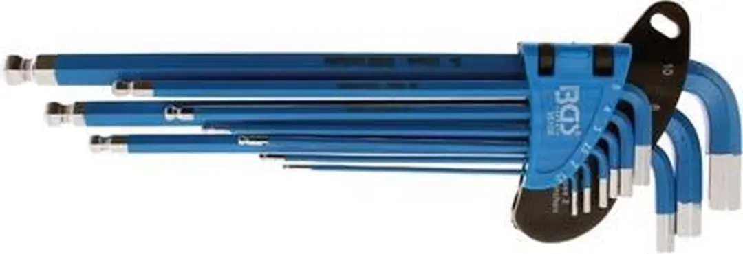 BGS technic Inbussleutelset 9-delig - 1,5-10mm - afbeelding 2 van 6