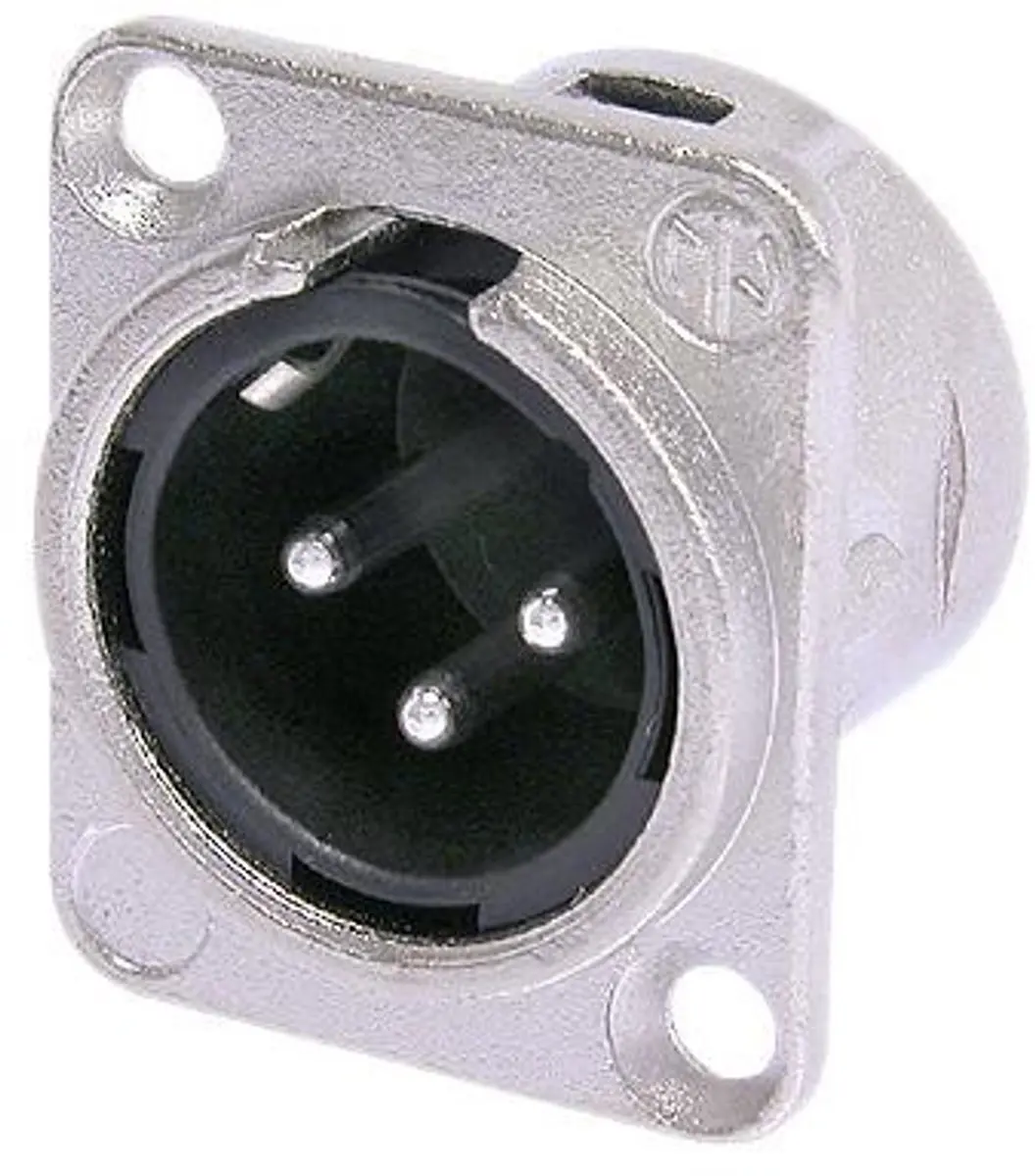 Neutrik NC3MDL1 XLR-connector flensstekker