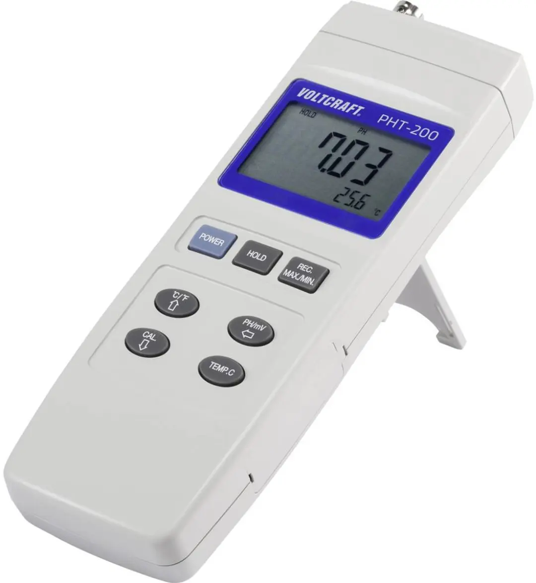 Voltcraft PHT-200 Combimeter pH-waarde, Redox (ORP) - afbeelding 5 van 6