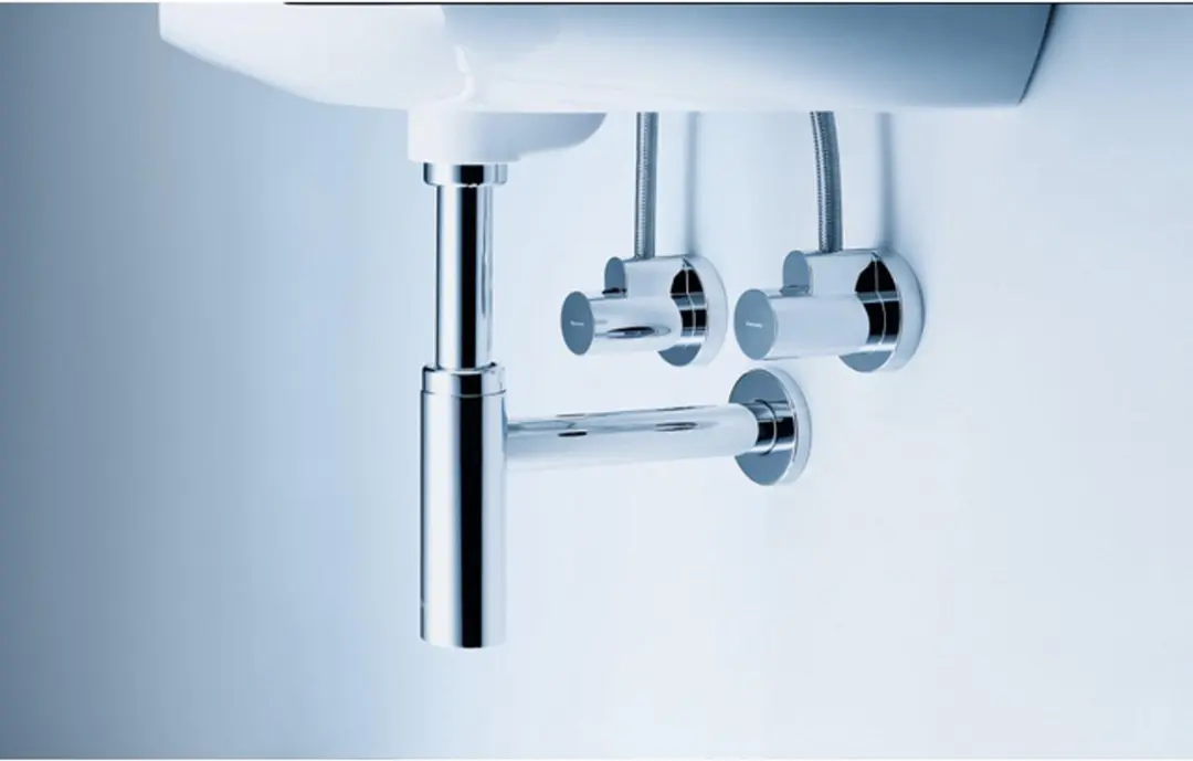 Hansgrohe Flowstar S designsifon - geborsteld zwart chroom - afbeelding 2 van 6