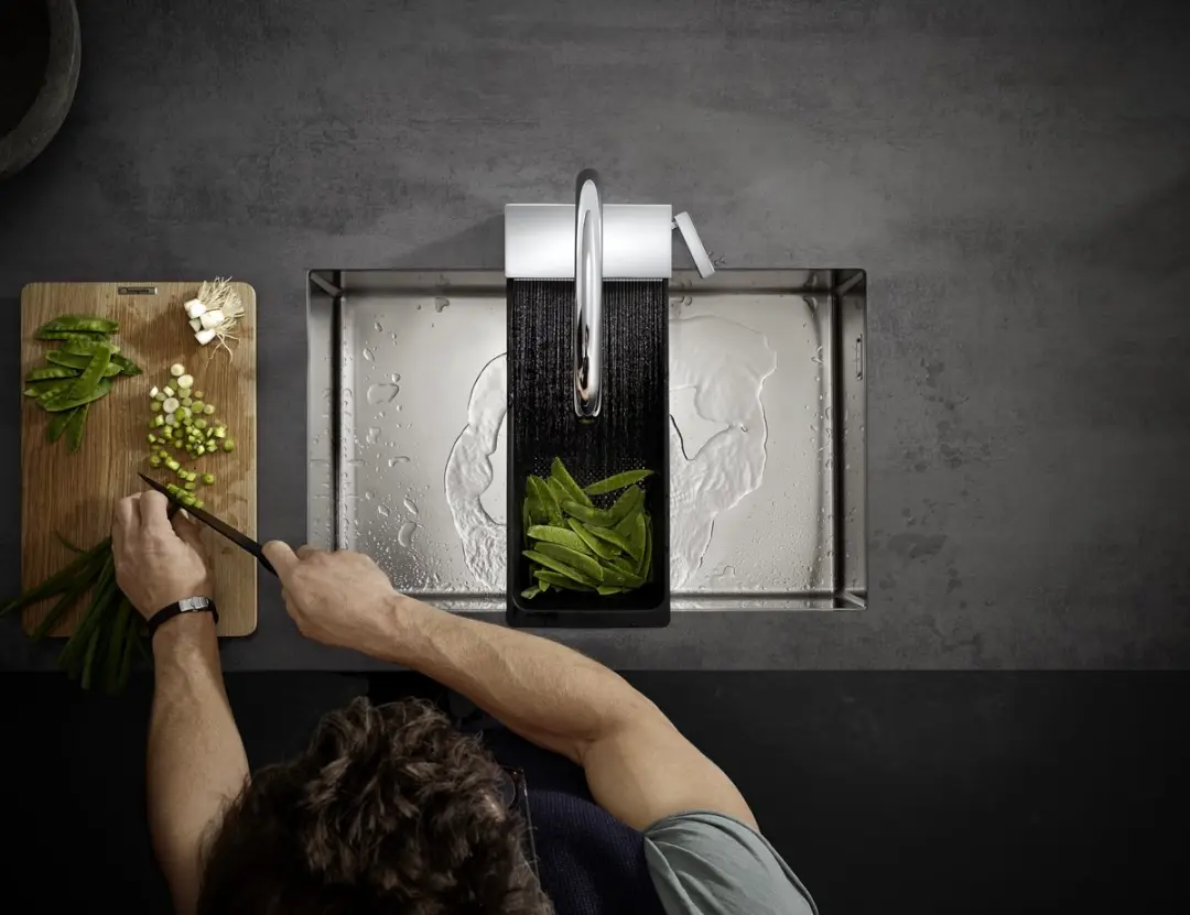 Hansgrohe Aquno Select M81 73837000 Keukenkraan - Chroom - afbeelding 5 van 6