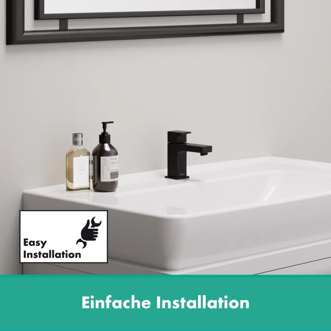 Hansgrohe Vernis Shape 71592670 Fonteinkraan - Mat Zwart - afbeelding 4 van 6