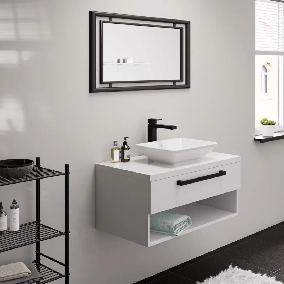 Hansgrohe Vernis Shape wastafelkraan - model 230 - opbouw - laag - eengreeps - mat zwart - afbeelding 6 van 6