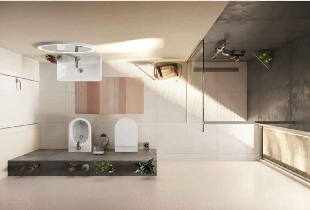 hansgrohe Rebris S Wastafelmengkraan 80 CoolStart - Chroom - afbeelding 4 van 6
