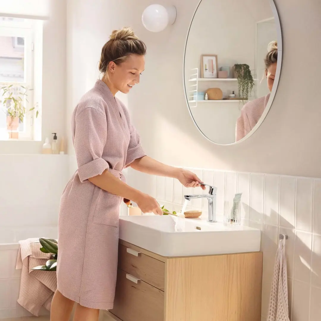 Hansgrohe Rebris S 72588000 Wastafelmengkraan - Chroom - afbeelding 6 van 6