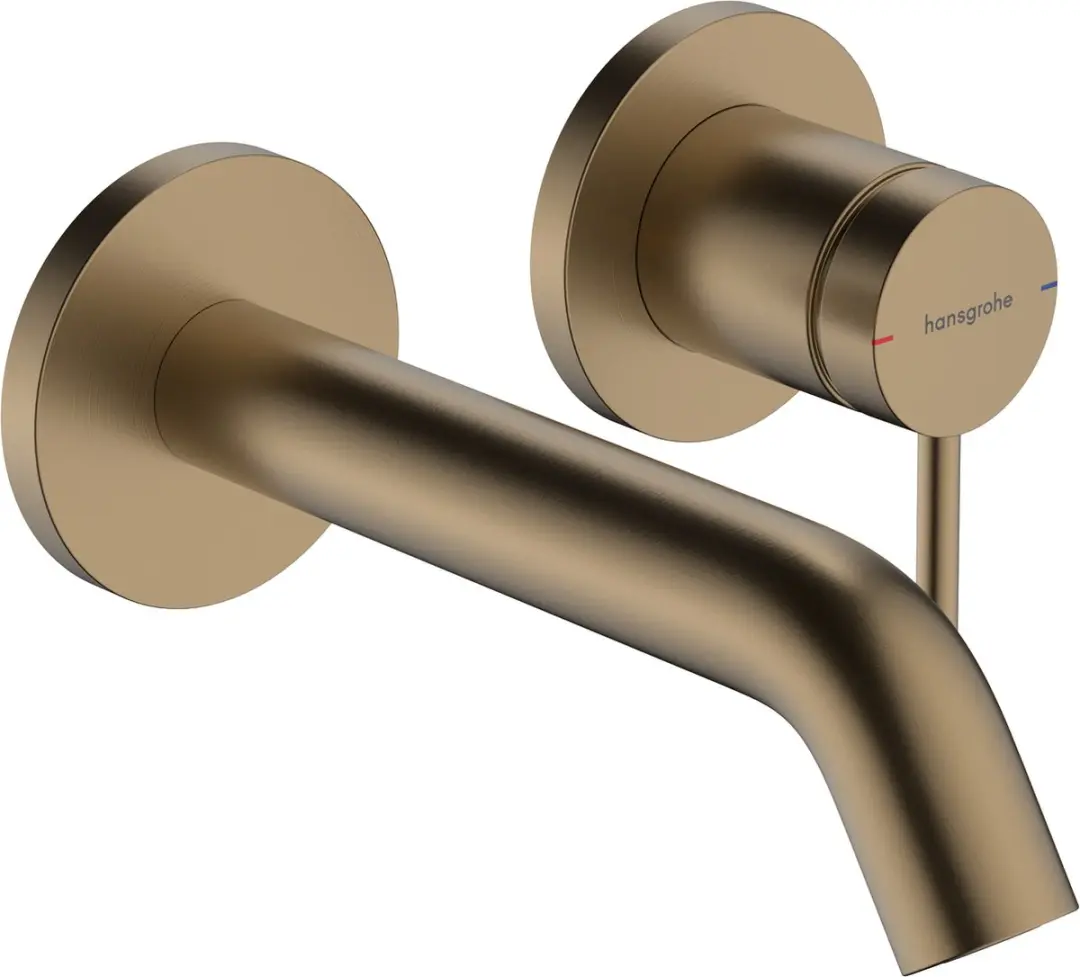 Hansgrohe Tecturis S Inbouw Wastafelkraan - Brushed Bronze - afbeelding 2 van 6