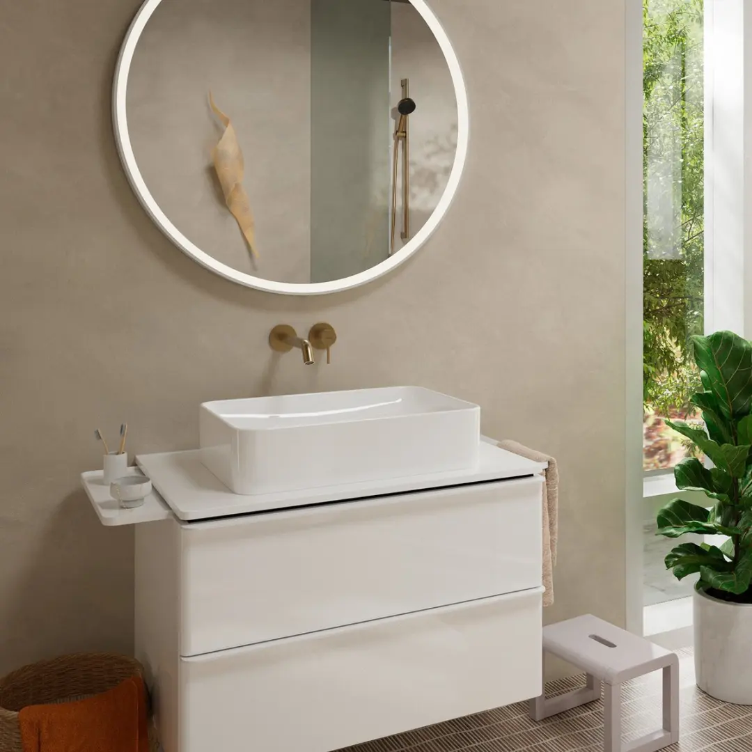 Hansgrohe Tecturis S Inbouw Wastafelkraan - Brushed Bronze - afbeelding 3 van 6