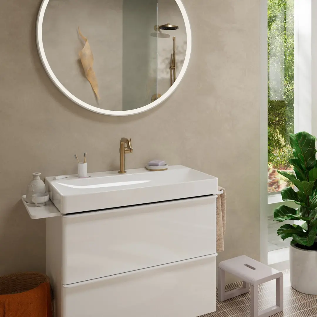 Hansgrohe Tecturis S 73341140 Wastafelkraan - Brushed Bronze - afbeelding 6 van 6