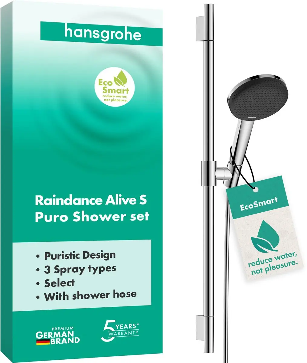 Hansgrohe Raindance Alive Select S Doucheset 3 Jets - Chroom - afbeelding 4 van 6