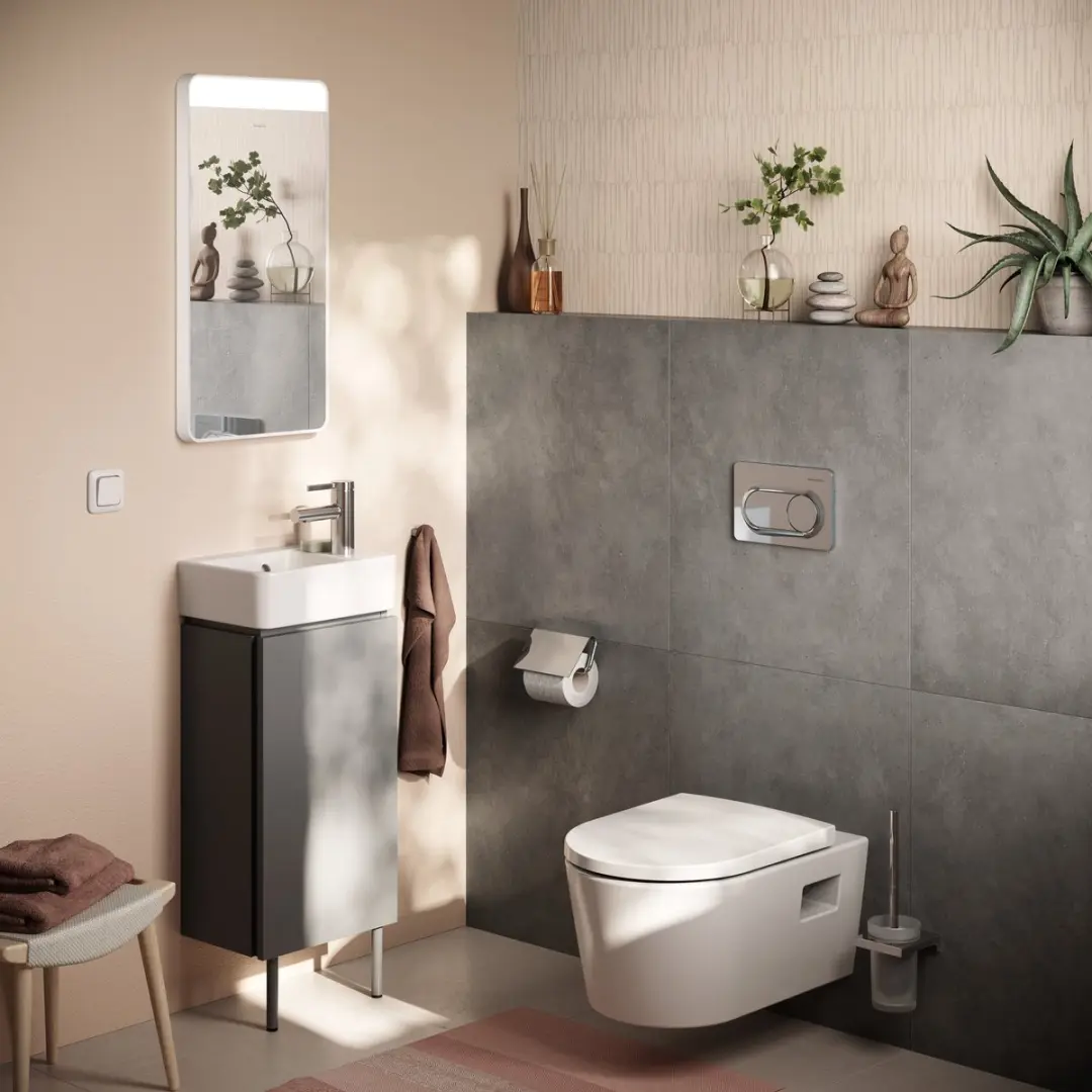 Hansgrohe iFrame Original S Drukplaat 66002000 - Chroom - afbeelding 2 van 6