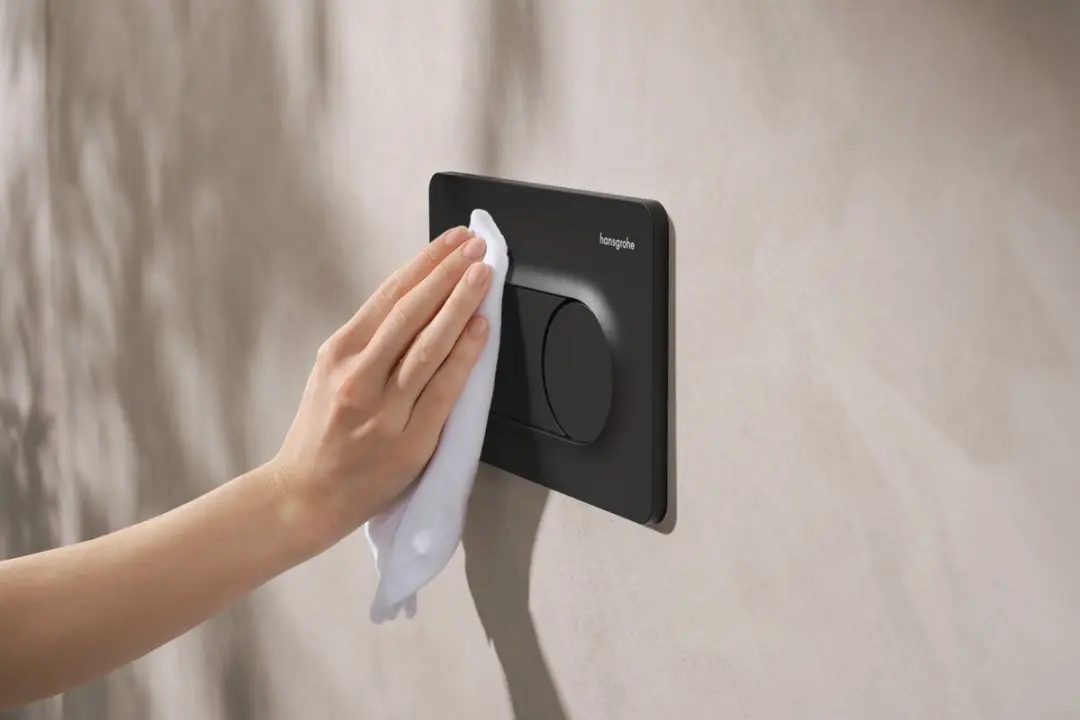 Hansgrohe iFrame Original S 66002670 Drukplaat - Mat Zwart - afbeelding 6 van 6