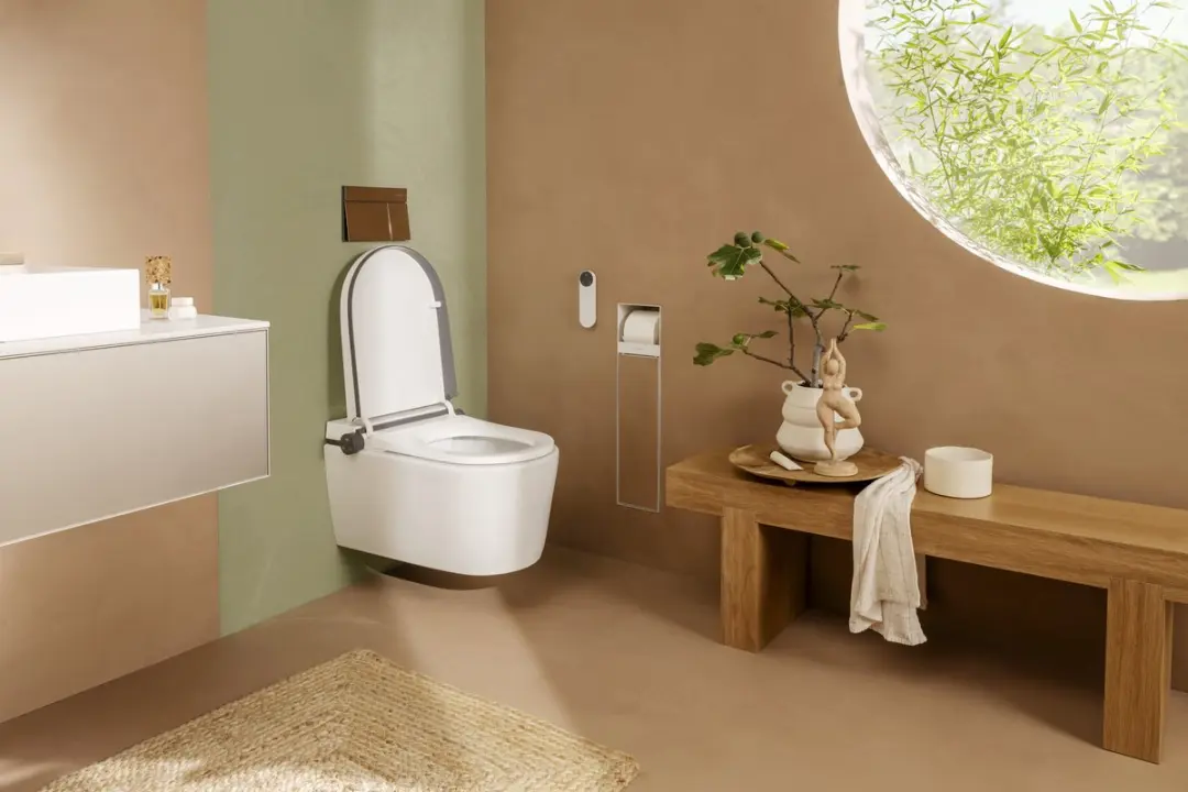 Hansgrohe LavaPura Element S 63021450 Elektronisch Bidet - Wit - afbeelding 5 van 6
