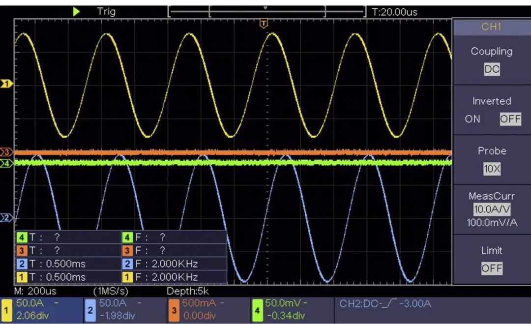 Voltcraft DSO-2154 Digitale oscilloscoop 150 MHz - 4-kanaals - afbeelding 2 van 6