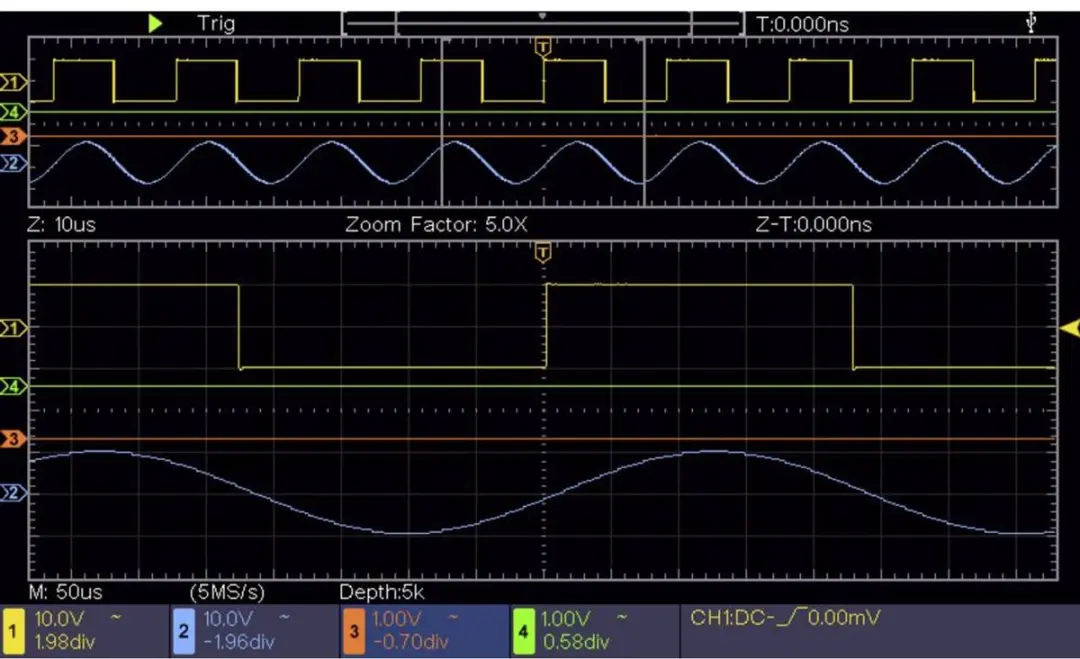 Voltcraft DSO-2154 Digitale oscilloscoop 150 MHz - 4-kanaals - afbeelding 6 van 6