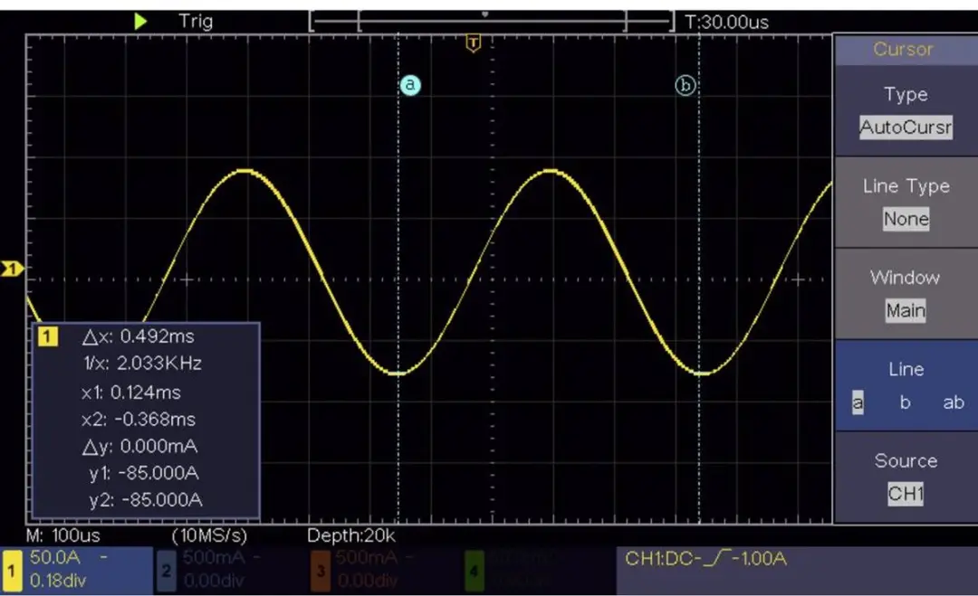 Voltcraft DSO-2154 Digitale oscilloscoop 150 MHz - 4-kanaals - afbeelding 5 van 6