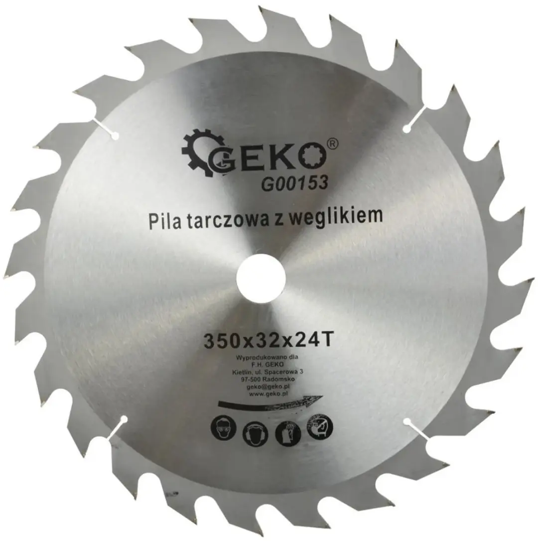GEKO Cirkelzaagblad 350x32x24T Hout G00153