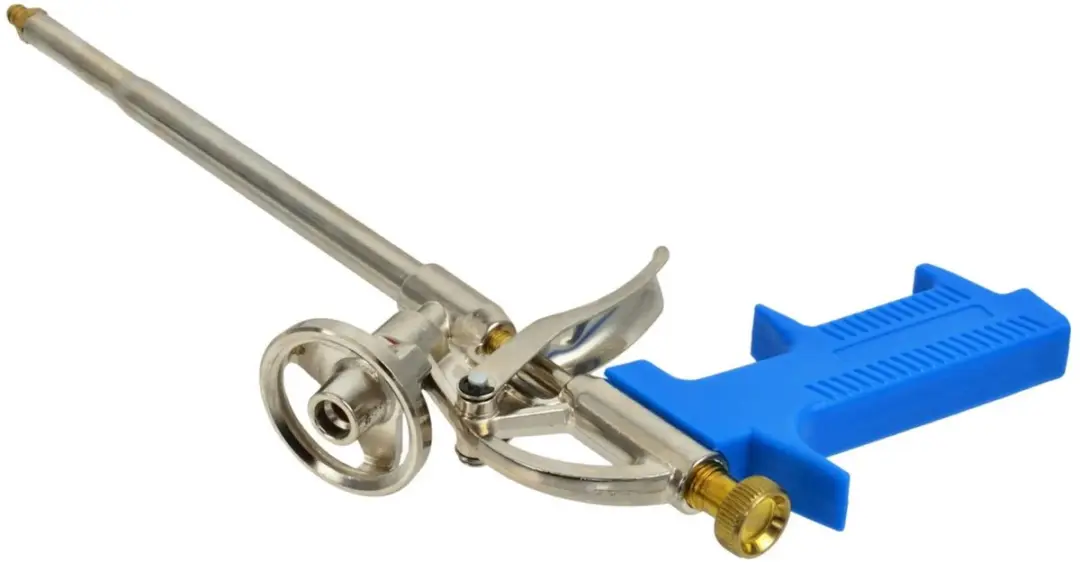 GEKO PU-schuimpistool - Metaal - Blauw/Zilver - afbeelding 4 van 4