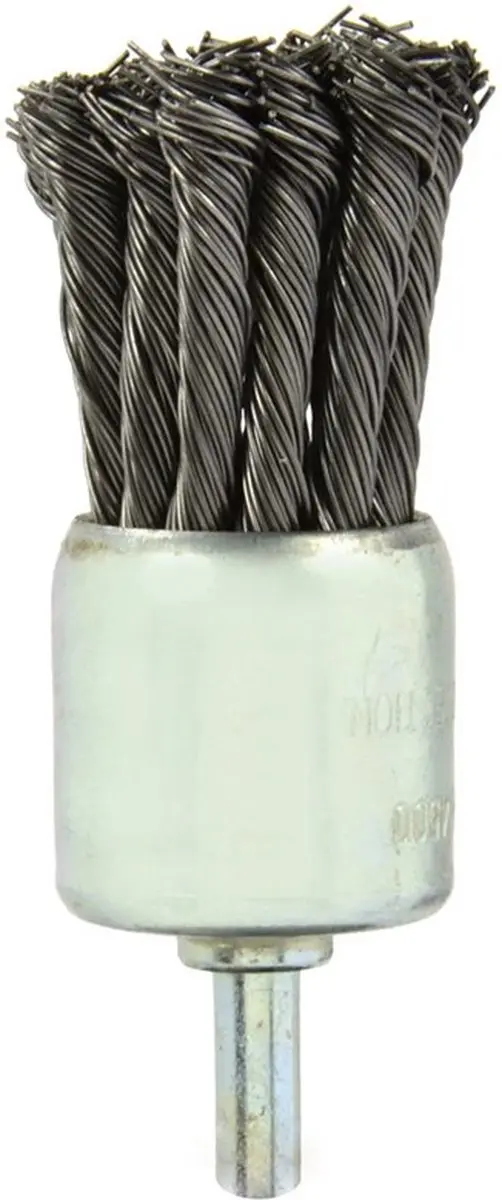 GEKO Twisted Knot Staalborstel 28mm - 6mm Schacht - afbeelding 4 van 6