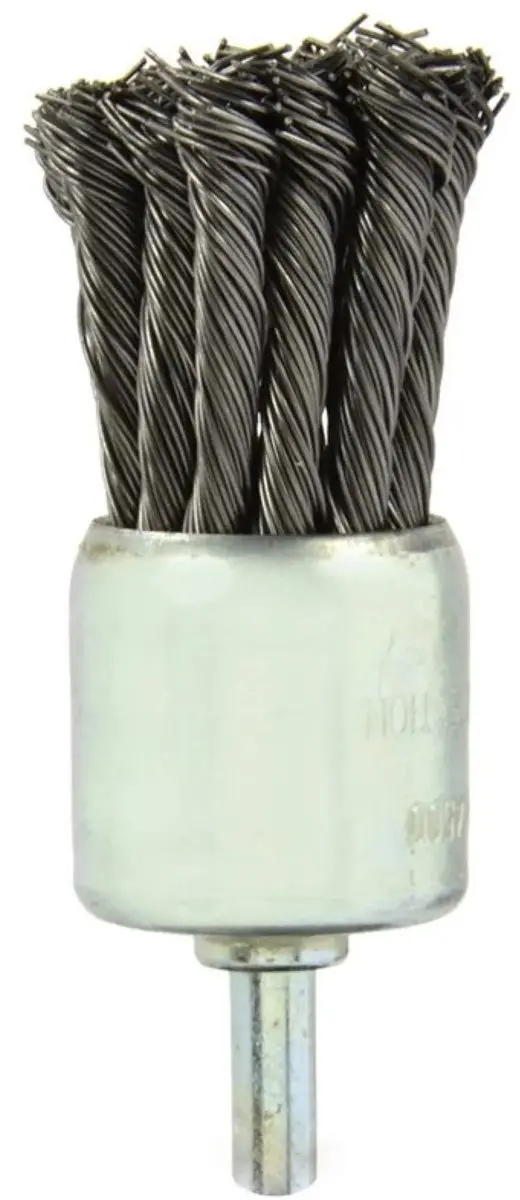 GEKO Twisted Knot Staalborstel 28mm - 6mm Schacht - afbeelding 6 van 6