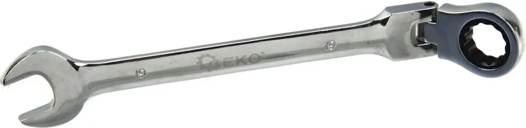 GEKO Flexibele Ratelsleutelset 180° - 8-19 mm - 6-delig - afbeelding 4 van 6