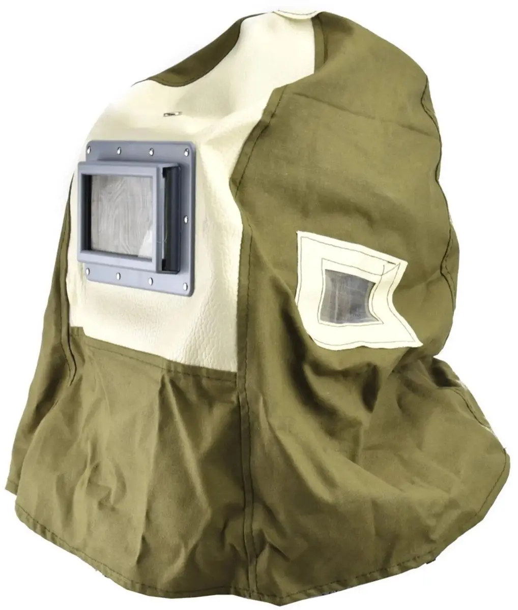 GEKO Zandstraalhelm Katoen - Verstelbaar 45 cm - Grijs - afbeelding 4 van 6