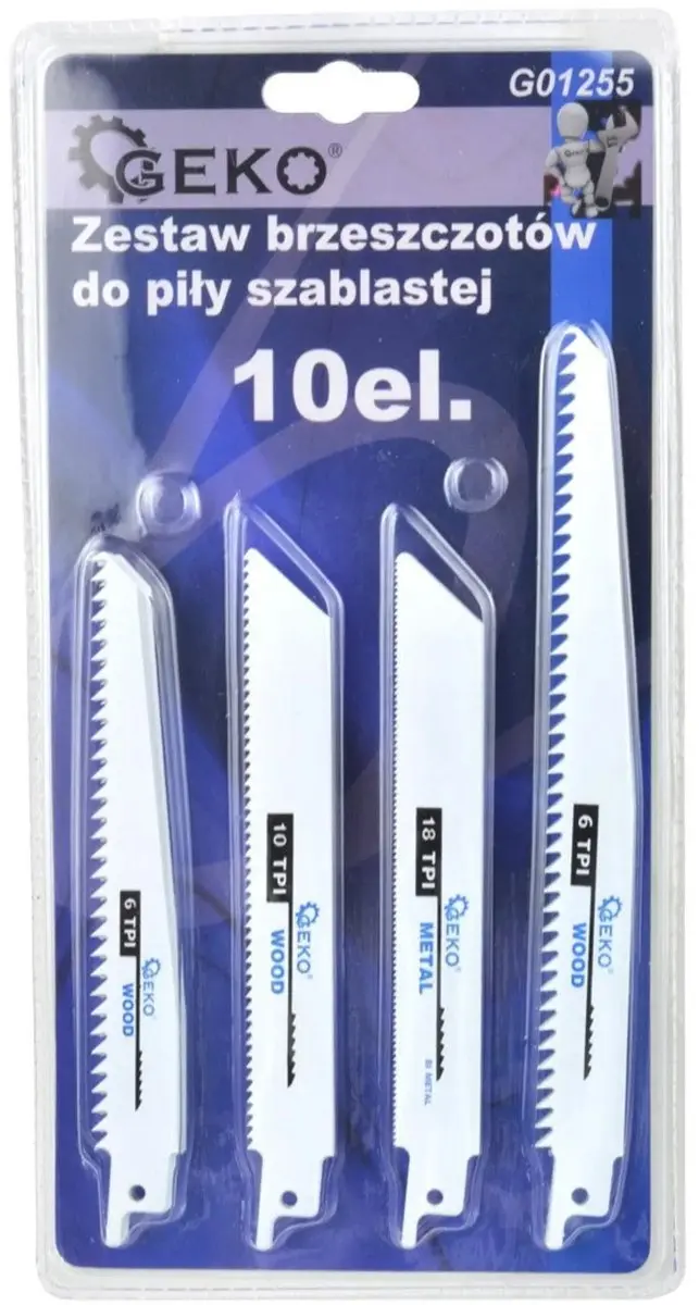GEKO G01255 Bi-metaal Zaagbladen Set
