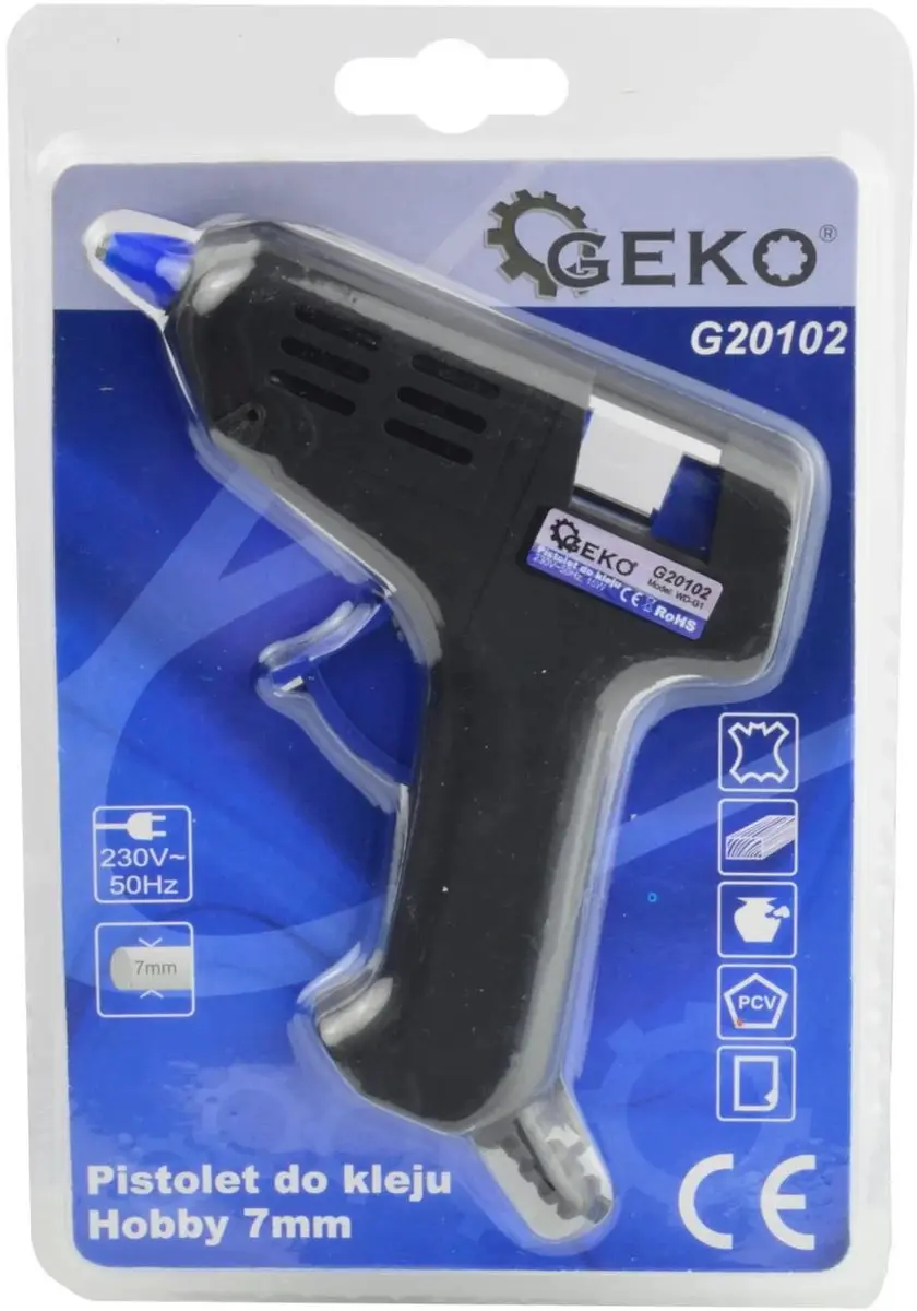GEKO Lichtgewicht Lijmpistool 15W - 7 mm sticks - afbeelding 4 van 4