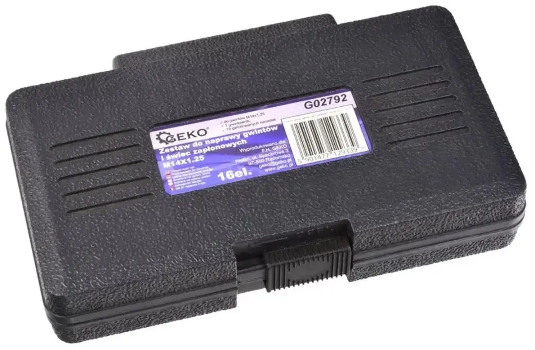Geko G02792 Bougie Herstel Set - M14x1.25 - 16 Stuks - afbeelding 3 van 6