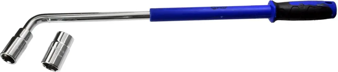 GEKO Telescopische moersleutel - Verstelbaar - Antislip - 380-550 mm - Blauw - afbeelding 4 van 6