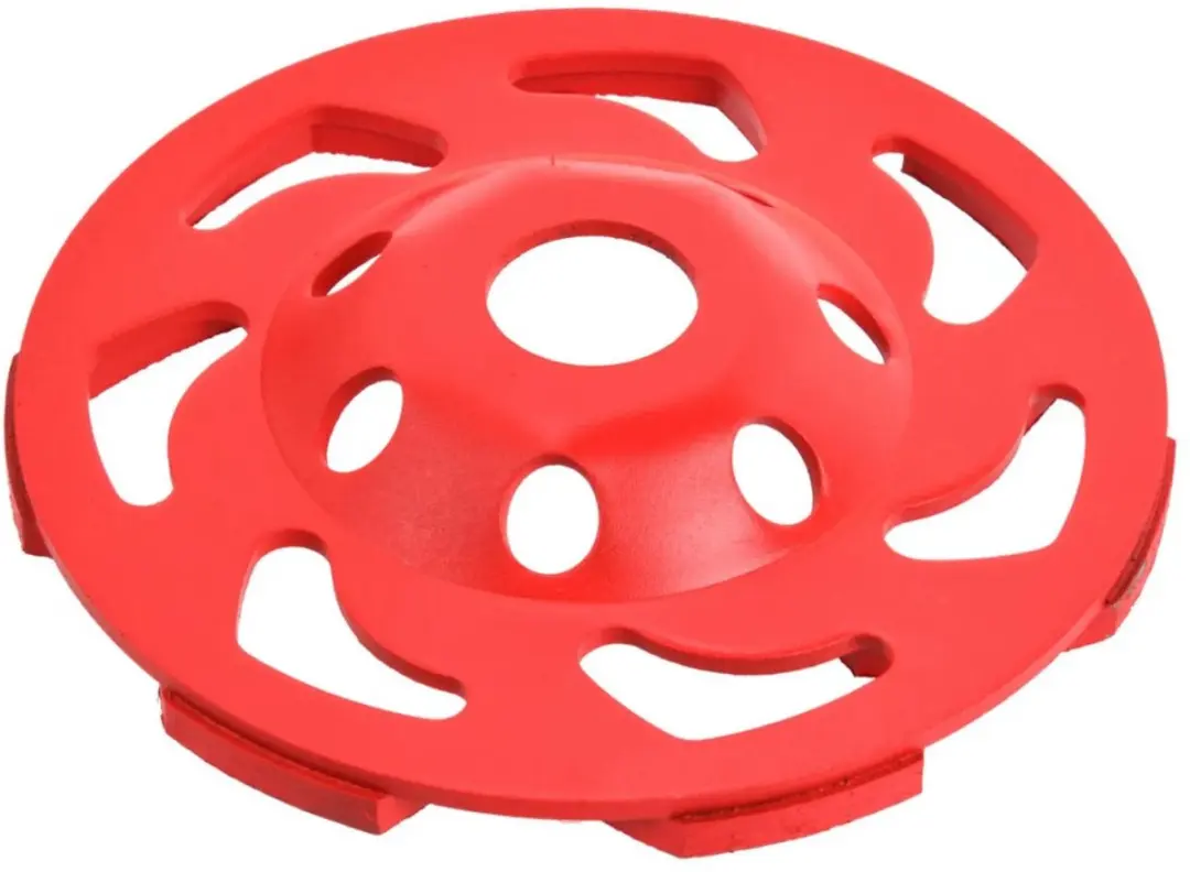 GEKO Diamant Turbo Slijpschijf 125mm - Rood - afbeelding 4 van 4