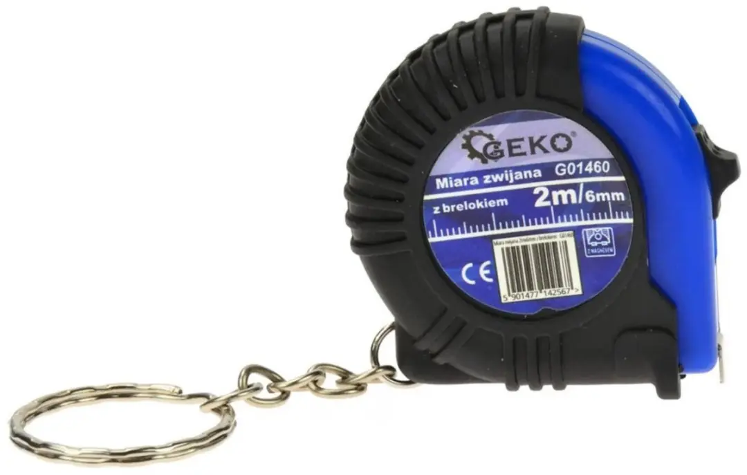 GEKO Meetlint met sleutelhanger 2m