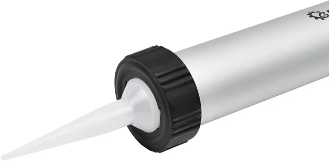 GEKO Aluminium kitpistool 600ml - Inclusief 3 spuitmonden en spatel - afbeelding 4 van 6