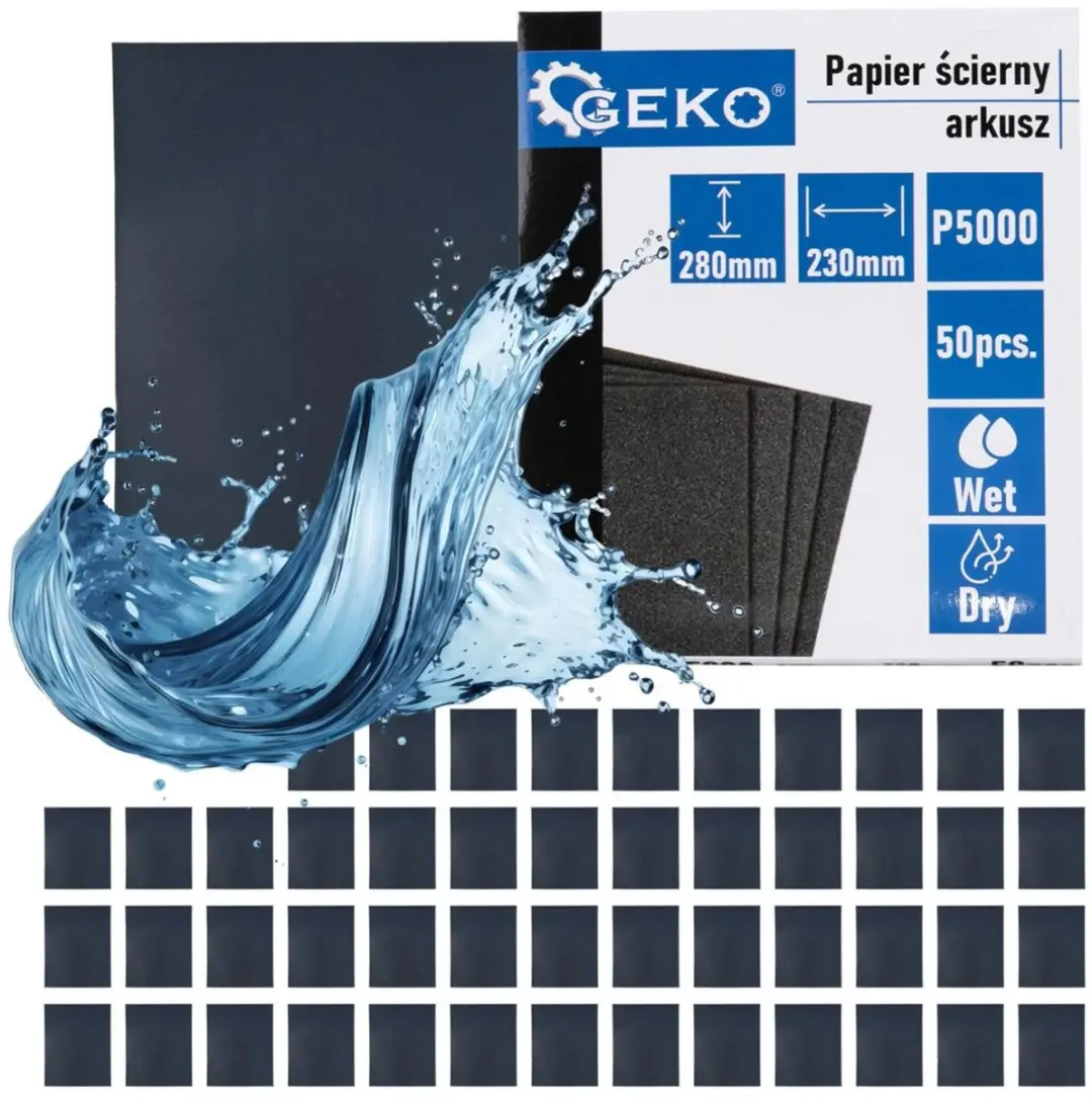 GEKO Waterproof schuurpapier