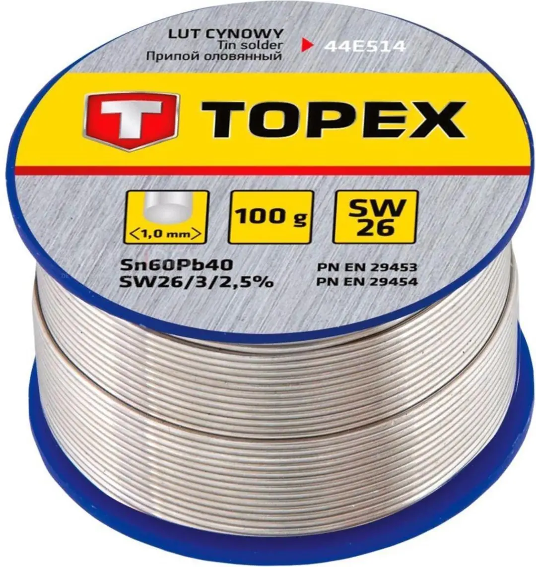 TOPEX soldeertin 1,0mm sn60%