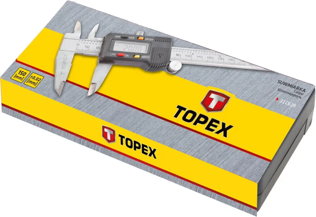 Topex T 31C628 Digitale Schuifmaat 0-150mm - afbeelding 2 van 3