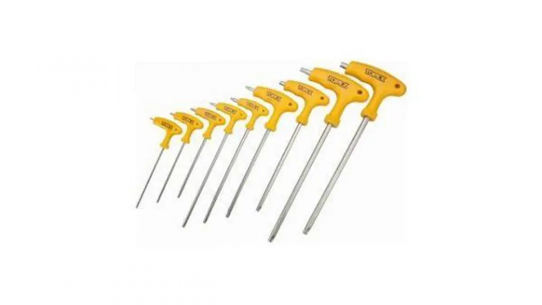 Topex Torx T-sleutelset T10-T50 - 9 stuks - afbeelding 2 van 4