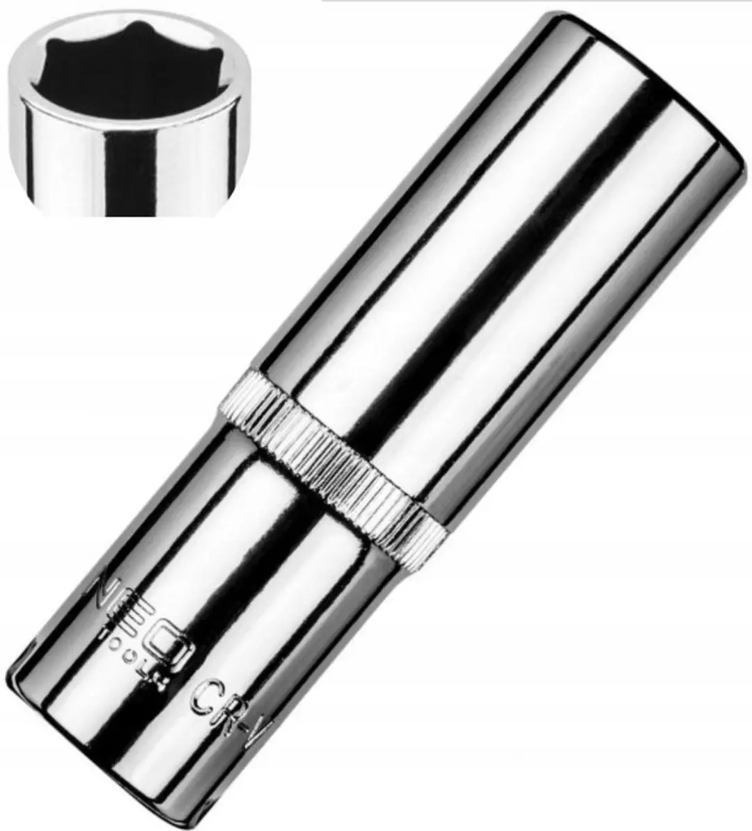 NEO 1/2" Lange Dop 15mm 6-kant