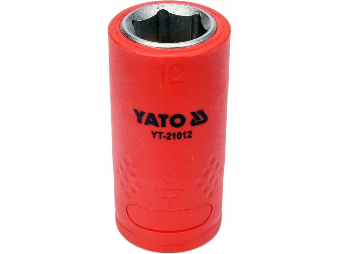 Yato geïsoleerde kap 12 mm 3/8" zeskant VDE