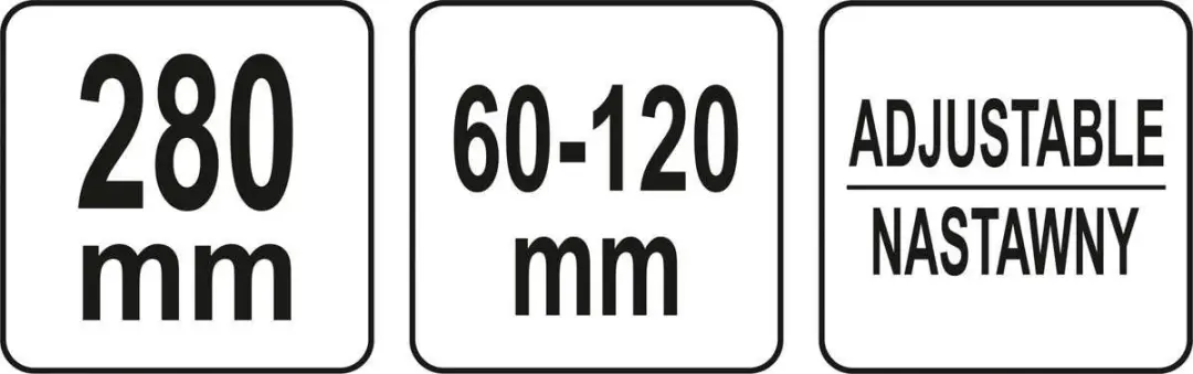 Yato YT Serie YT-08231 Oliefiltertang - 60-120mm - afbeelding 3 van 3