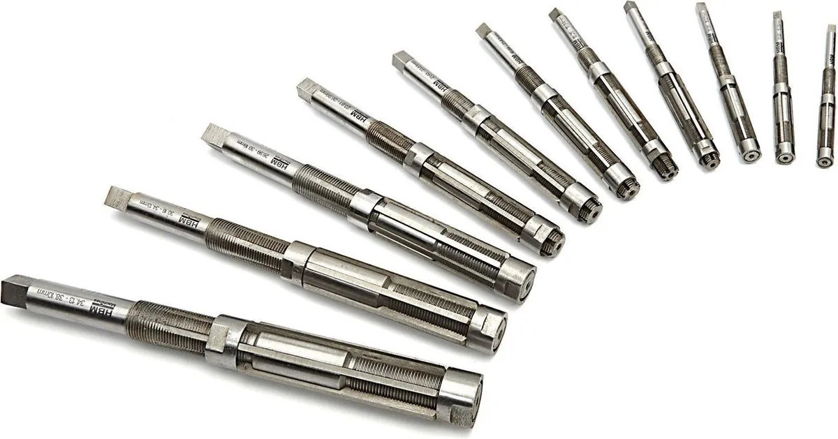 HBM 11-delige Verstelbare Ruimerset 12-35mm Metaal