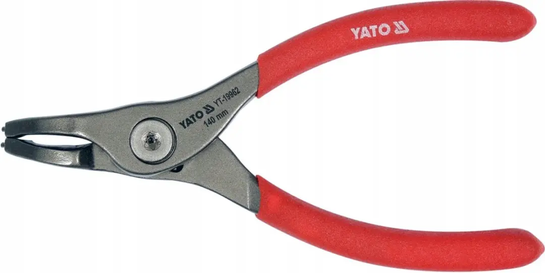Yato Segeringtang YT-19962 - Extern gebogen - 140 mm - Rood/Zilver - afbeelding 2 van 4