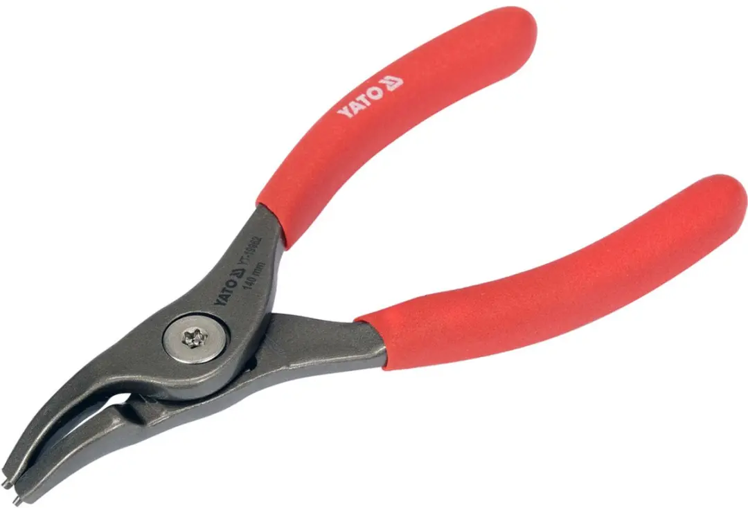 Yato Segeringtang YT-19962 - Extern gebogen - 140 mm - Rood/Zilver - afbeelding 3 van 4