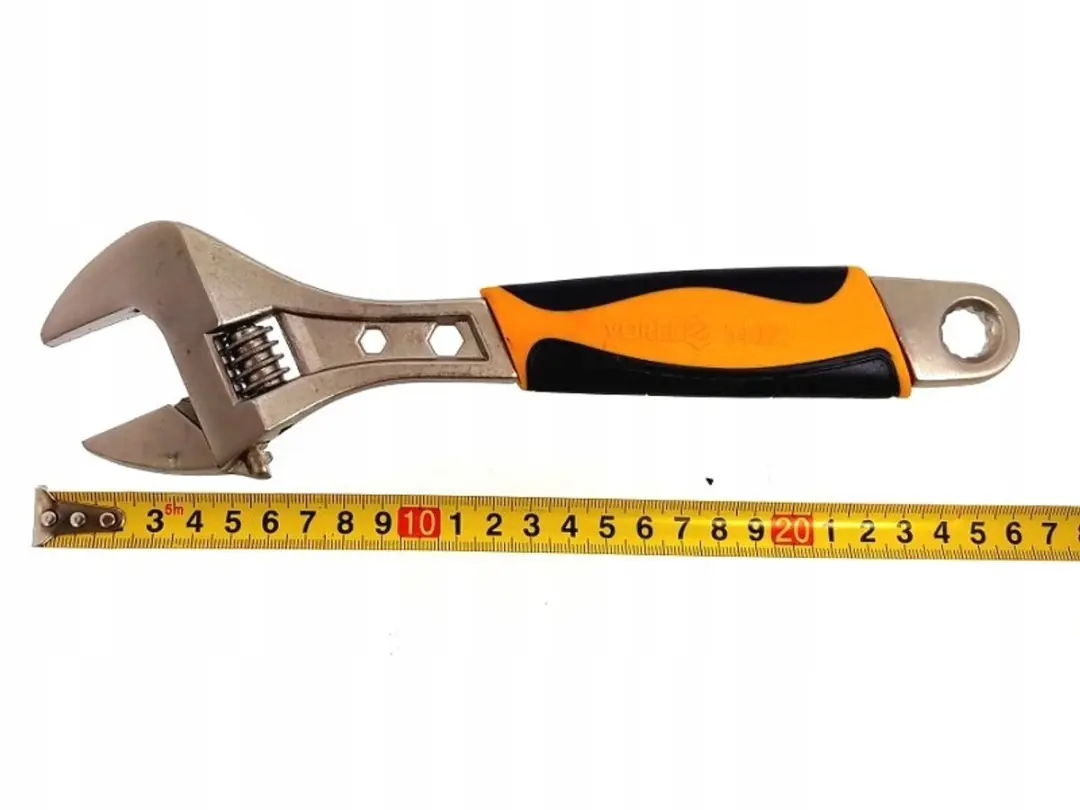 Vorel 54072 Verstelbare Sleutel 250mm - Kunststof Handvat - afbeelding 3 van 5