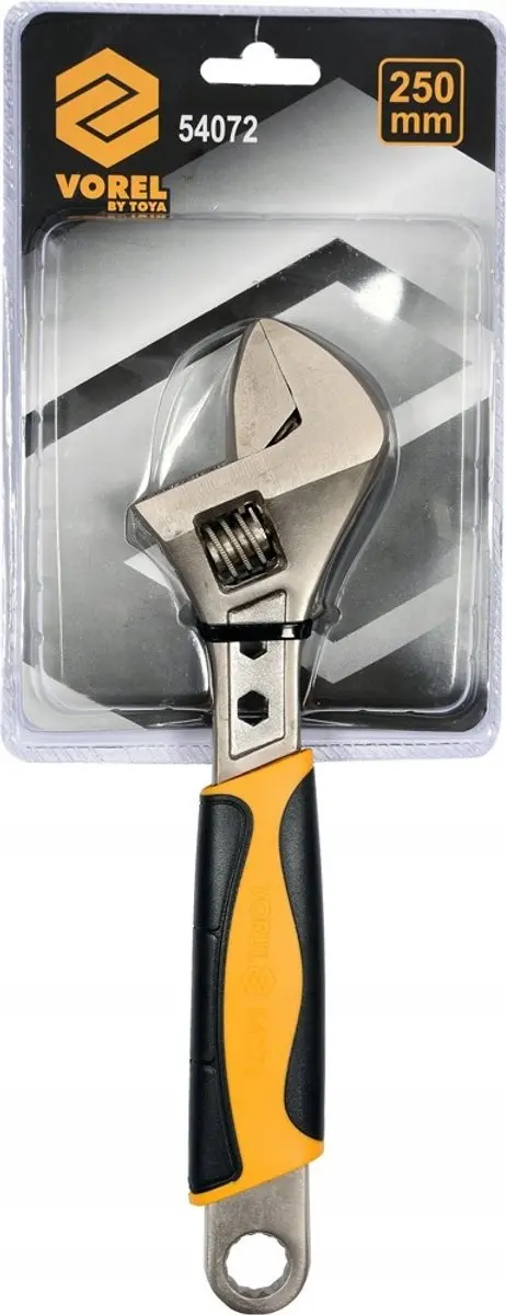 Vorel 54072 Verstelbare Sleutel 250mm - Kunststof Handvat - afbeelding 5 van 5