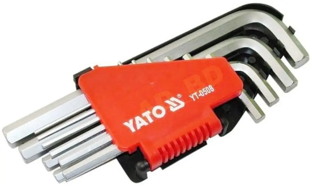 Yato YT-0508 Inbussleutelset HEX - 2 t/m 12 mm - 10-delig - afbeelding 6 van 6