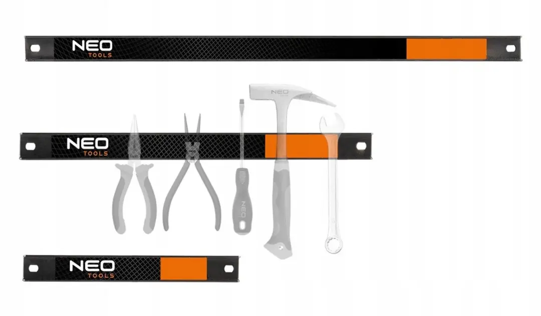3x Magnetische Gereedschapslijsten Set