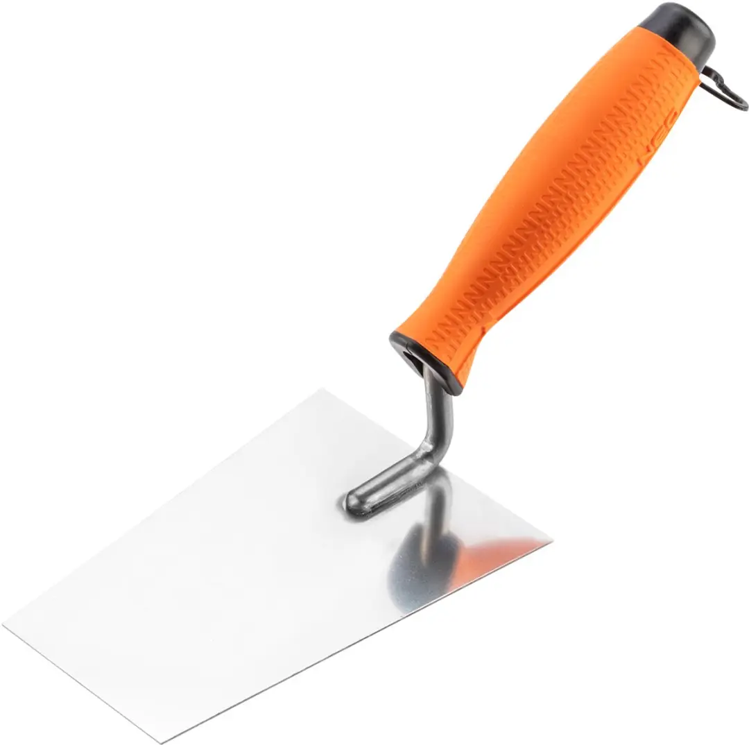 Trapeziforme Stuccodeurspaan 140mm met Dubbel Materiaal Handvat