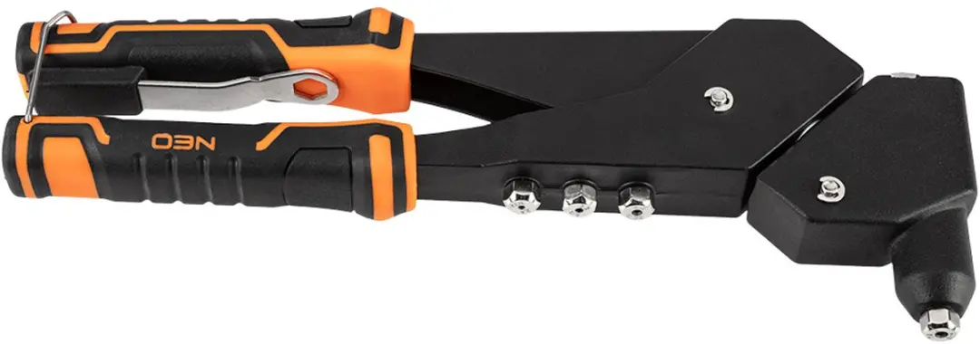 NEO TOOLS Serie - Stalen en Aluminium Blindklinknageltang - 2.4/3.2/4.0/4.8 mm - 360 Graden - Ergonomisch - afbeelding 3 van 6